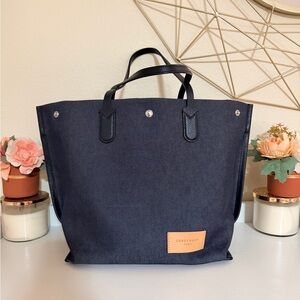 Longchamp Denim Tote